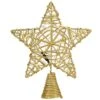 9" Gold Star Tree Top With Dual Color® Lights -Michaels Shop D491237S 1