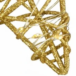 9" Gold Star Tree Top With Dual Color® Lights -Michaels Shop D491237S 4