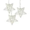 PENN 10ct. Clear LED Spun Glass Star Christmas String Lights -Michaels Shop D491435S 3