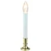 Northlight 9" White & Gold Christmas Candle Lamp With Sensor -Michaels Shop D491438S 1