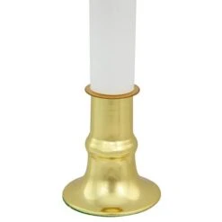 Northlight 9" White & Gold Christmas Candle Lamp With Timer -Michaels Shop D491439S 14