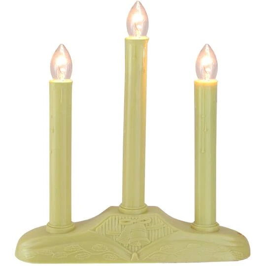 Northlight 11" Christmas Candle Lamp 4 Northlight 11" Christmas Candle Lamp - Image 2