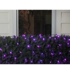 Northlight 4ft. X 6ft. LED Wide Angle Net Style Christmas Lights Purple -Michaels Shop D491462S 2