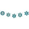 Impact 10ct. Blue & White Snowflake Clear Christmas Lights -Michaels Shop D491473S 1