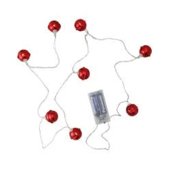 Northlight 8ct. Red LED Jingle Bell Christmas Lights