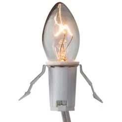 Northlight Christmas Village 6ft. White Replacement C7 Single Light Cord -Michaels Shop D491478S 2