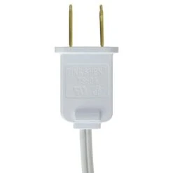 Northlight Christmas Village 6ft. White Replacement C7 Single Light Cord -Michaels Shop D491478S 4