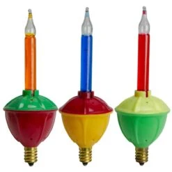 Northlight Multicolor Retro Bubble Light Replacement Christmas Bulbs Set -Michaels Shop D491479S 3