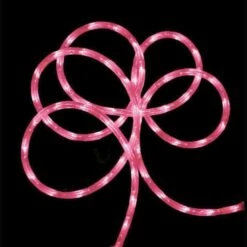 Northlight 24ft. Pink Commercial Grade LED Outdoor Christmas Rope Lights -Michaels Shop D491497S 11