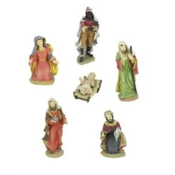 Northlight 19" Holy Family Nativity Statue Set, 6pc. -Michaels Shop D491563S 2