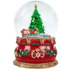 Northlight 6" Musical Christmas Tree & Train Animated Water Globe -Michaels Shop D491589S 11