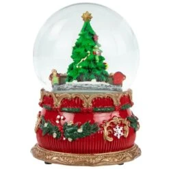 Northlight 6" Musical Christmas Tree & Train Animated Water Globe -Michaels Shop D491589S 14