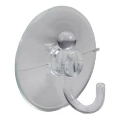 Northlight 2.5" Clear Large Hanging Christmas Suction Cup Hooks, 2ct.