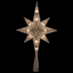 Northlight 10" White Lighted Faceted Star Of Bethlehem Tree Topper 8 Northlight 10" White Lighted Faceted Star Of Bethlehem Tree Topper -Michaels Shop D491636S 2