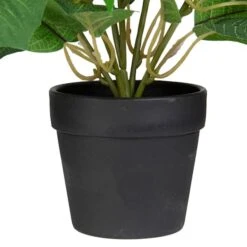 Northlight 14.5" Potted White Artificial Christmas Poinsettia Flower Plant -Michaels Shop D491641S 2