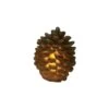 Northlight 3.75" Brown Flameless LED Lighted Flickering Pine Cone Christmas Candle -Michaels Shop D491648S 1