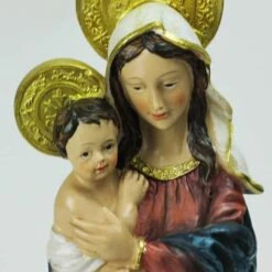 Northlight 12" Virgin Mary With Baby Jesus Table Top Figure -Michaels Shop D491660S 2