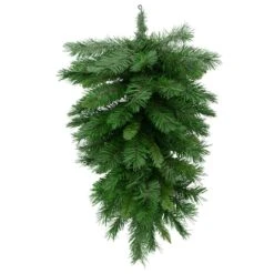 Northlight 30" Unlit Mixed Pine Artificial Christmas Teardrop Swag -Michaels Shop D491670S 11