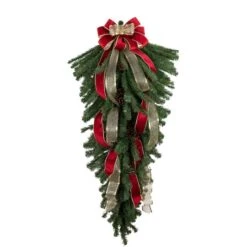 Northlight 60" Canadian Pine Christmas Teardrop Swag -Michaels Shop D491674S 15