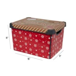 Simplify Santa's Elves Storage Tote Bin -Michaels Shop D492890S 13