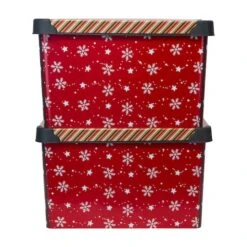 Simplify Santa's Elves Storage Tote Bin -Michaels Shop D492890S 16