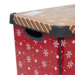 Simplify Santa's Elves Storage Tote Bin -Michaels Shop D492890S 17