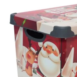 Simplify Santa Clause Is Coming To Town Storage Tote Bin -Michaels Shop D492891S 15