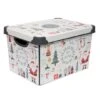 Simplify Happy Christmas Storage Tote Bin -Michaels Shop D492892S 11