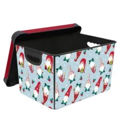 Simplify Happy Christmas Storage Tote Bin -Michaels Shop D492892S 20