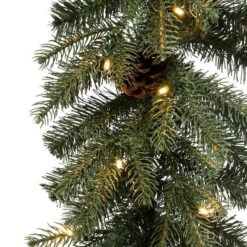 Glitzhome® 9ft. LED Greenery Pinecone Christmas Garlands, 2ct. -Michaels Shop D493620S 5