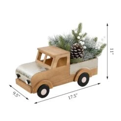 Christmas Mix In 17" Wood Truck -Michaels Shop D511156S 12
