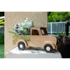 Christmas Mix In 17" Wood Truck -Michaels Shop D511156S 13