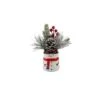 Christmas Mix In 8" Snowman Ceramic Pot -Michaels Shop D511168S 1