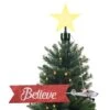 Santa's Plane & Banner Animated Christmas Tree Topper -Michaels Shop D511971S 1