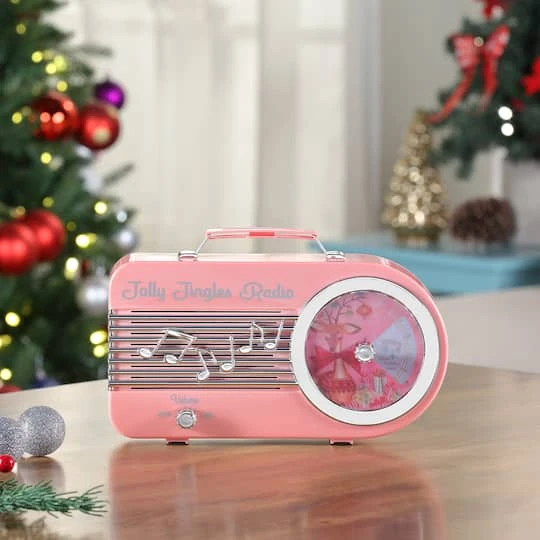 10.5" Pink Jolly Jingles Radio 5 10.5" Pink Jolly Jingles Radio - Image 3