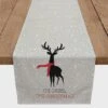 72" Oh Deer It's Christmas Table Runner 2 72" Oh Deer It's Christmas Table Runner -Michaels Shop D517973S 1