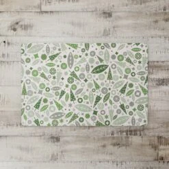 Sage Midmod Christmas Floor Mat -Michaels Shop D517996S 2