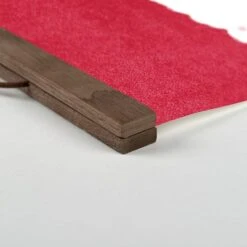 Santa Face 16x20 Teak Hanging Canvas -Michaels Shop D518047S 2