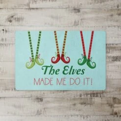 The Elves Made Me Do It 27x18 Floor Mat 7 The Elves Made Me Do It 27x18 Floor Mat -Michaels Shop D518071S 2