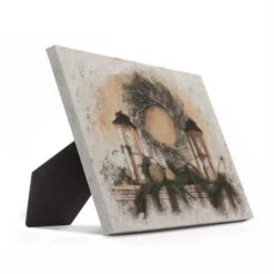 Christmas Mantle Tabletop Canvas -Michaels Shop D518114S 2