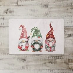 Joy Christmas Gnomes Floor Mat -Michaels Shop D518148S 2