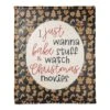 Christmas Movies Coral Fleece Blanket -Michaels Shop D518162S 1