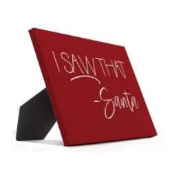 Santa Saw That 10x8 Tabletop Canvas -Michaels Shop D518185S 2