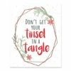 Tinsel Tangle 8x10 Tabletop Canvas 2 Tinsel Tangle 8x10 Tabletop Canvas -Michaels Shop D518195S 1