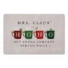 Mrs Claus Hoho Cocoa 27x18 Floor Mat -Michaels Shop D518205S 1