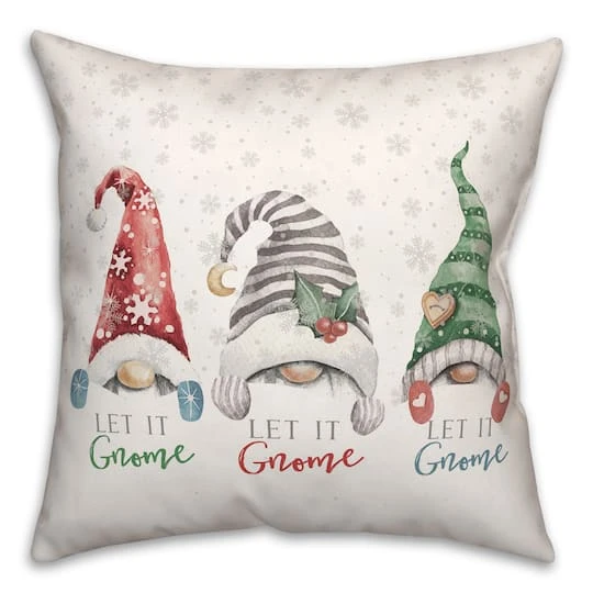 Let It Gnome 18x18 Throw Pillow 4 Let It Gnome 18x18 Throw Pillow - Image 2
