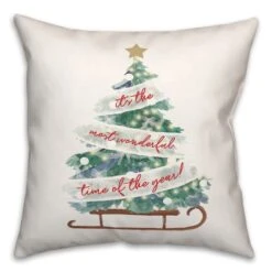 Most Wonderful Tree 18x18 Throw Pillow -Michaels Shop D518230S 2