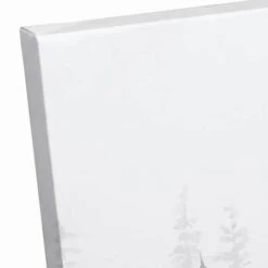 Black White Watercolor Trees 16x20 Canvas Wall Art -Michaels Shop D518326S 3