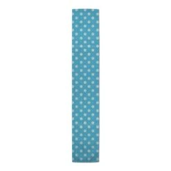 Simple Snowflake Blue 16x72 Poly Twill Table Runner -Michaels Shop D518400S 3