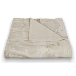 Snowy Woods Deer 50x60 Coral Fleece Blanket -Michaels Shop D518496S 2